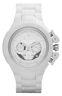 AX Armani Exchange Chronograph Silicone Watch
