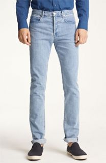 A.P.C. Petit New Standard Slim Straight Leg Jeans (Light Blue)