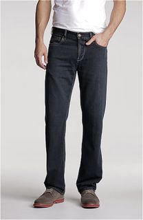 Tommy Bahama Denim Standard Island Ease Straight Leg Jeans (Blue Black Overdye)
