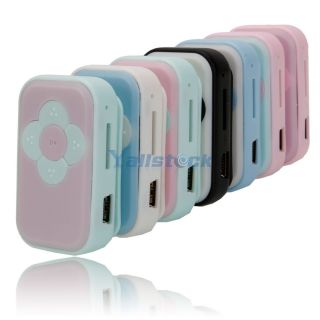 Fashion Mini Clip USB  Music Media Player Support Micro SD TF Card