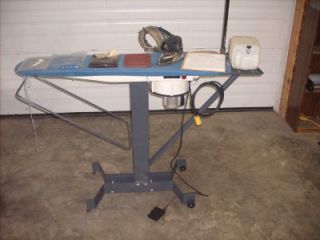 sussman pressmaster iron complete w steam iron table