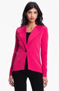 Exclusively Misook Ribbed Blazer