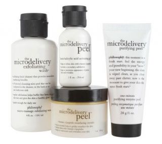 philosophy 3 piece at home microdelivery exfoliation kit   A215288