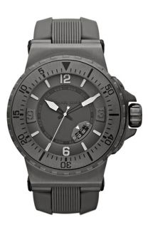 Michael Kors Major Large Silicone Strap Watch