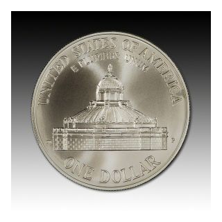 2000 P US Library of Congress Commemorative BU Silver Dollar