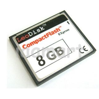 High Speed 8GB Compact Flash CF Memory Card 8g 8 GB New