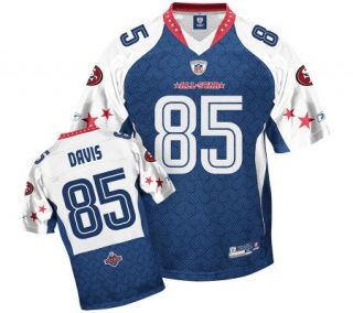 NFL 49ers Vernon Davis 2010 Pro Bowl NFC Replica Jersey —