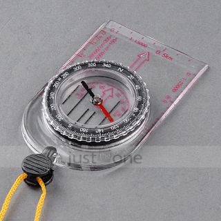 Outdoor Sports Explorer Metric Scale Acrylic Compass for Hiking