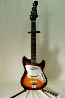   Kent Teisco MIJ Polaris Guitar Ry Cooder Pickups Pro Setup Easy Play