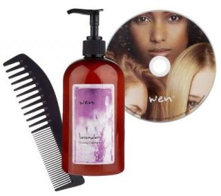 WEN by ChazDean 16 oz. Cleansing Conditionerwith Comb and DVD