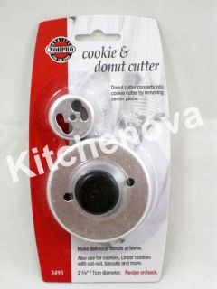 Cookie Donut Cutter Doughnut Maker Biscuits Norpro 3495