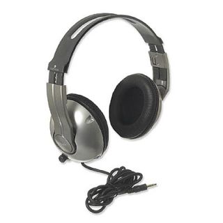 Coby Electronics Digital Stereo Headphones with Dual Volume Control