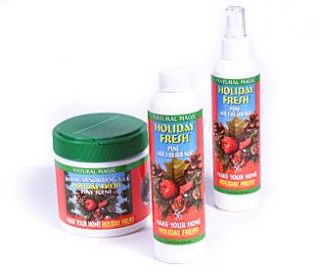 Natural Magic Holiday Fresh 3 Piece Odor Eliminator Kit —