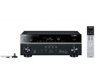 Yamaha 7.1 Channel A/V Receiver w/Remote App for Android/Apple 