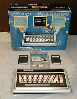 Original Japanese Commodore Max Machine Computer Boxed Ultimax