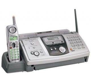 Panasonic KXFPG379 2.4GHz Plain Paper Fax withCordless Phone