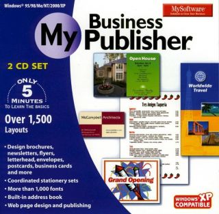 Brand New PC Software My Software Business Publisher