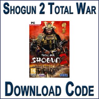   SHOGUN TOTAL WAR 2 FULL PC COMPUTER GAME DIRECT STEAM  CODE