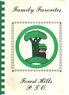 Coral Springs FL 1988 Family Favorites Cook Book Forest Hills