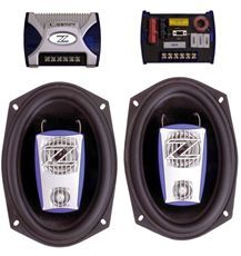 Cadence 6x9 600W Competition 3 Way Speakers Crossovers