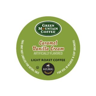 Green Mountain Coffee, Caramel Vanilla Cream K Cup Portion Pack for