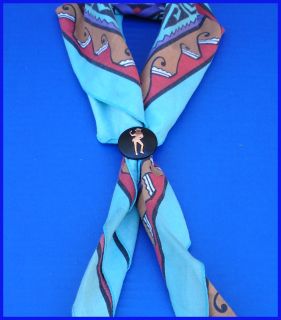 click here see our western concho scarf slides