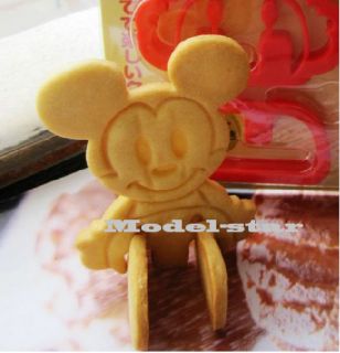 Mickey Mouse Cool 3D Cookies Bread Toast Cutter Stamp Mold