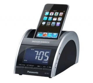 Panasonic iPod/iPhone Docking Clock Radio withDual Alarm Mode 