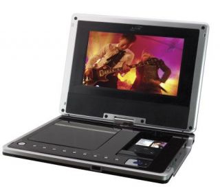 iLive IP908 9 Portable DVD Player with Dock for iPod —