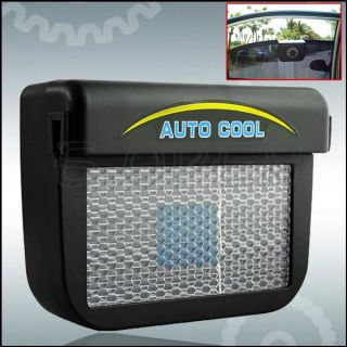 Solar Sun Powered Power Auto Cool Air Vent Window Fan Ventilator for