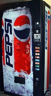 Pepsi Coke Soda Vending Machine Dixie Narco 440