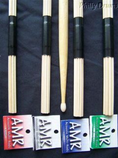 Very Cool New AMR Acoustic Multi Rod Drumsticks AMR L M H X