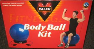 Swiss Body Ball Fitness Core AB ABS Training Exercise Toning Kit by