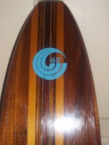 connelly comp 2 wooden water slalom ski vintage
