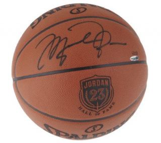 Michael Jordan Hall of Fame Induction Autographed Basketball