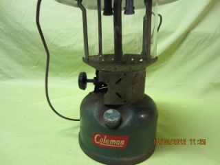 Vintage 1955 Coleman Lantern Model 228E not Tested for Parts or Repair