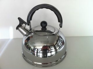 Stainless Steel Whistling Tea Pot Kettle 2 5L
