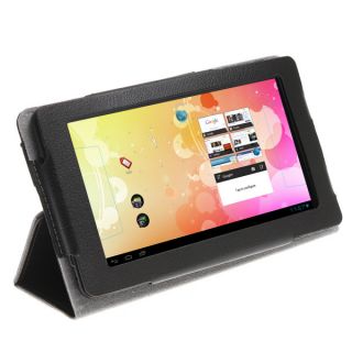  Leather Case Cover for 7 inch Tablet PC Newsmy Newpad T3 Black