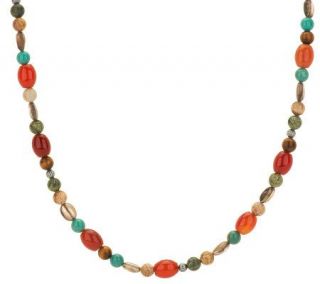 Carolyn Pollack Changing Seasons 32 Bead Necklace —