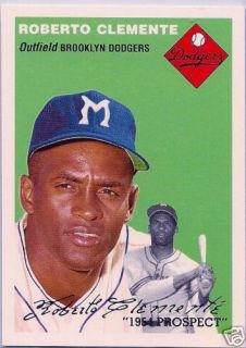 Roberto Clemente 1994 Topps Archives 1954 251 Dodgers