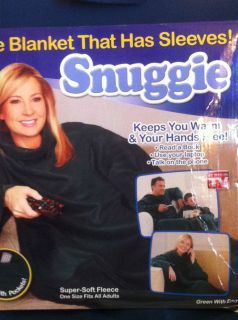  Snuggie The Blanket with Sleeves as Seen on TV