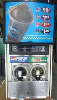 Cornelius Frozen Icee Slushy Carbonated Beverage Dispenser
