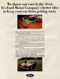 Cool 1969 advertisement for the new Lincoln Continental Mark III