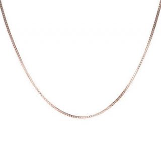 Steel by Design 16 Box Chain Necklace —