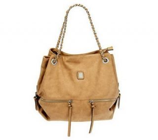 Couture by Kooba Maddie Satchel w/ Woven Chain Shoulder Straps 