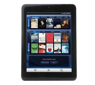 Pandigital 7 TouchScreen 4GB WiFi Multimedia eReader/Tablet with Case 