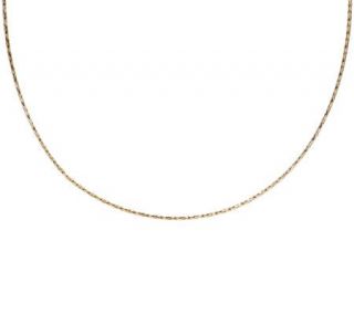 17 Lattice Weave Necklace, 14K Gold —