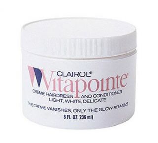 Clairol Vitapointe Creme Hairdress and Conditioner 8 Oz