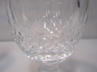 Vintage Waterford Crystal Claret Glasses Colleen