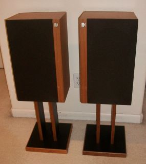Pair KEF Corelli SP 1051 Speakers w Stands Consecutive Serial s Pro